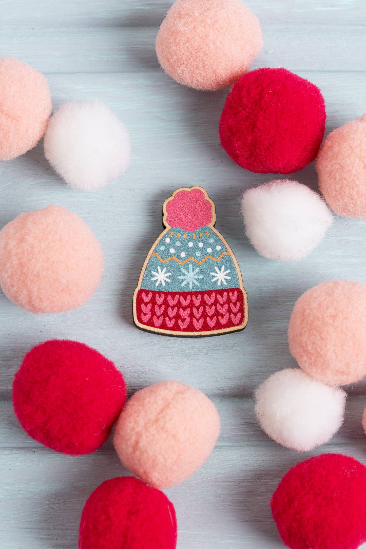 Bobble Hat Needle Minder | Gift for Crafters