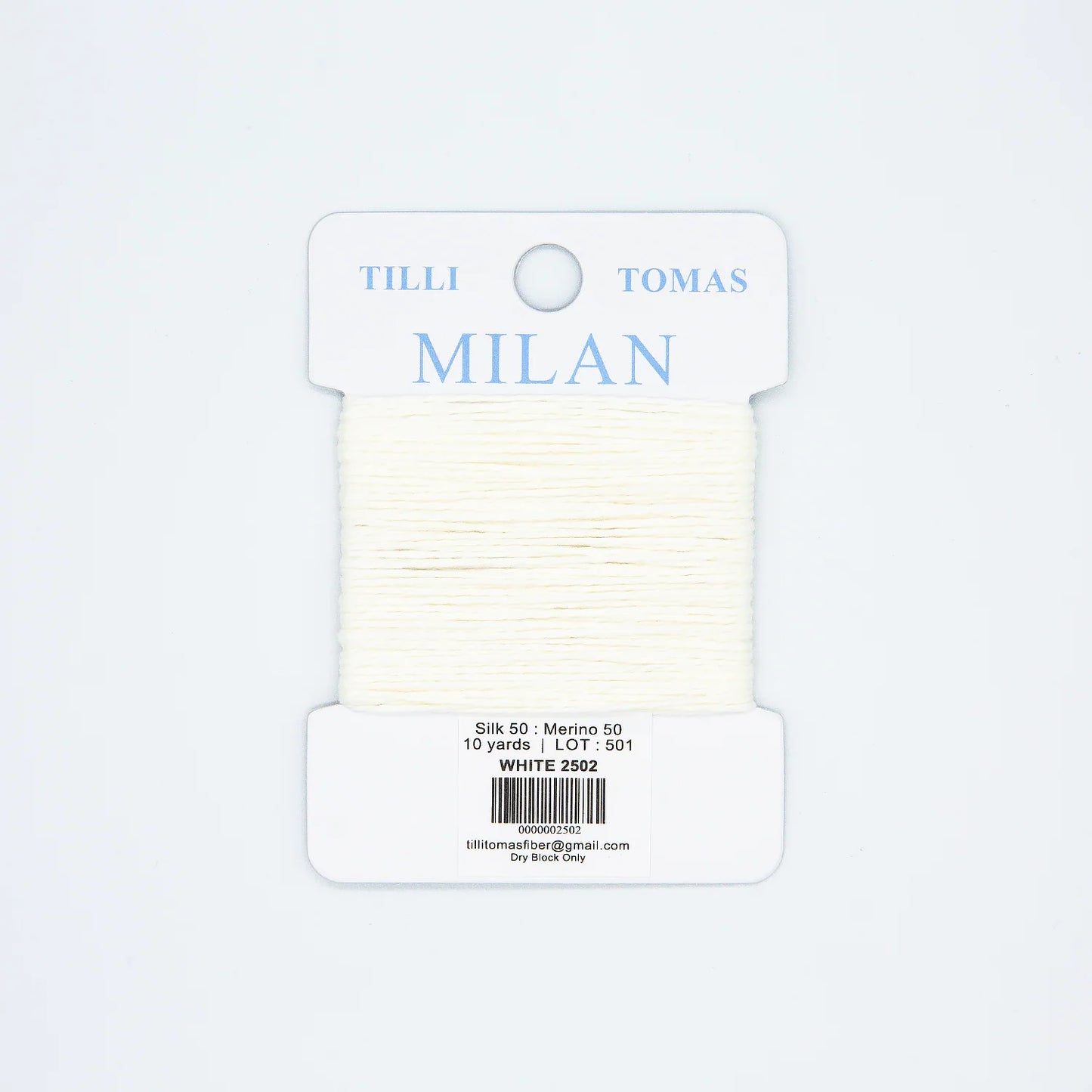 Milan Card 2502 White