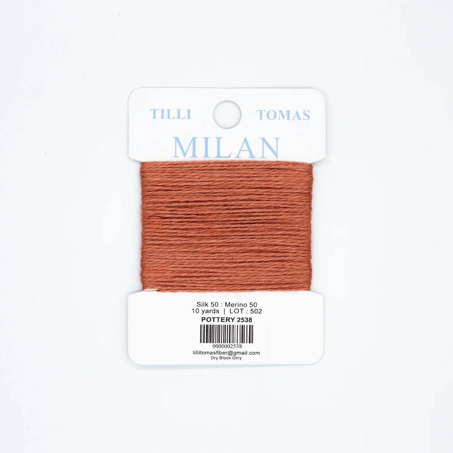 Milan Card 2538 Pottery