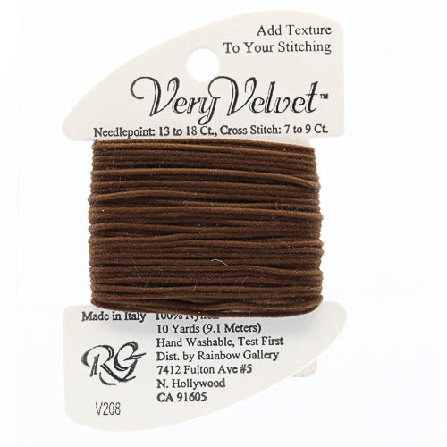 Very Velvet V208 Dark Brown