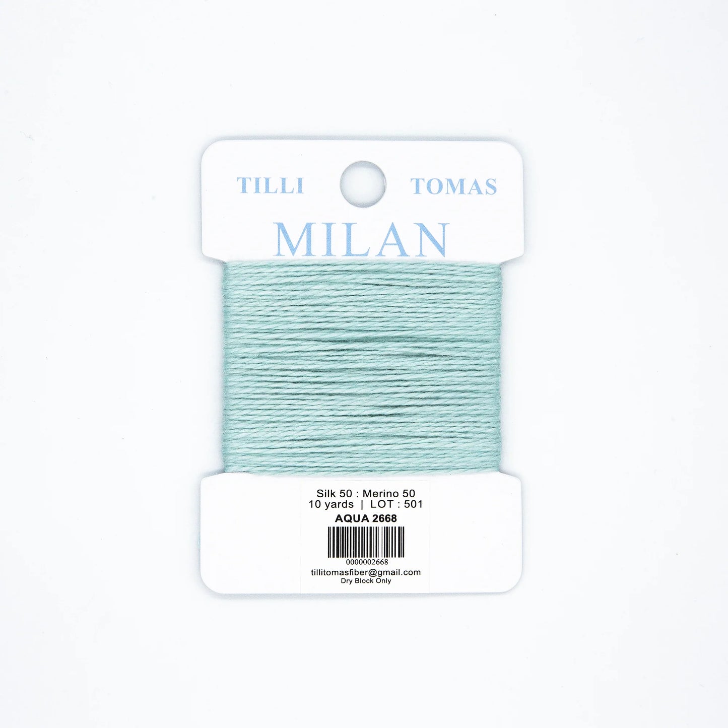 Milan Card 2668 Aqua