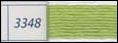 DMC 5 Pearl Cotton 3348 Light Yellow Green