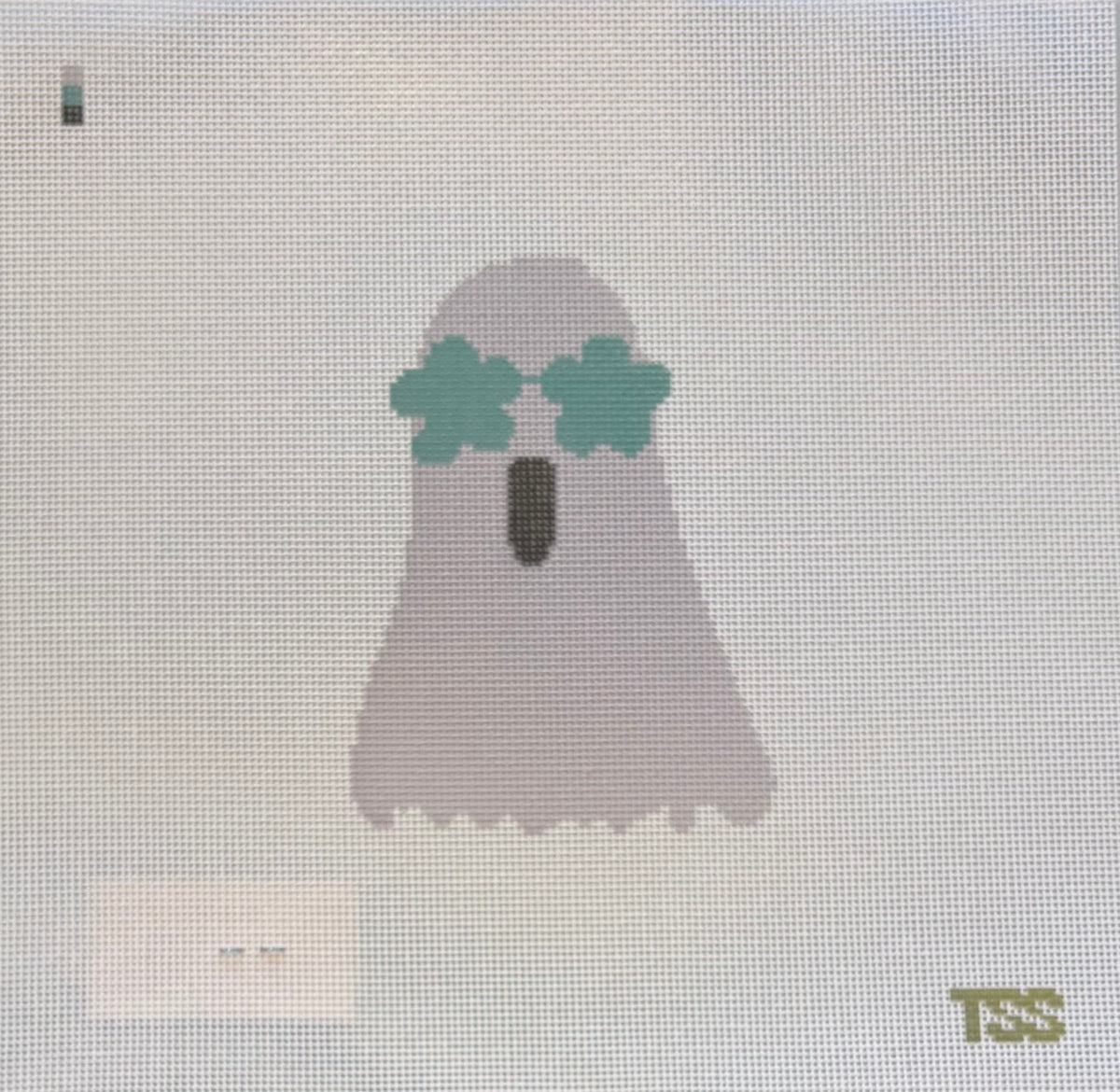 Groovy Ghost- Teal