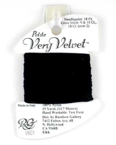 Petite Very Velvet V601 Black