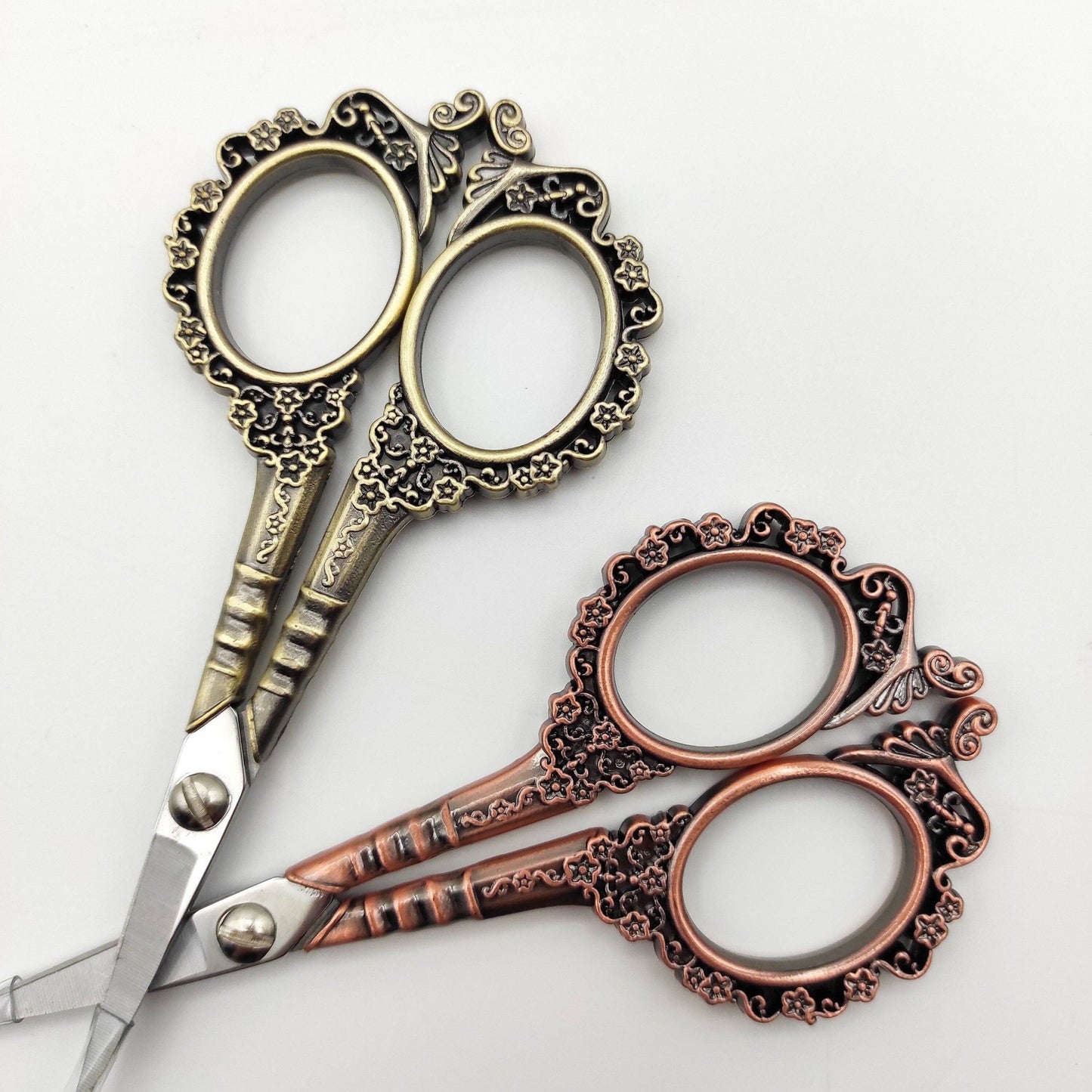 Floral Stainless Steel Scissors