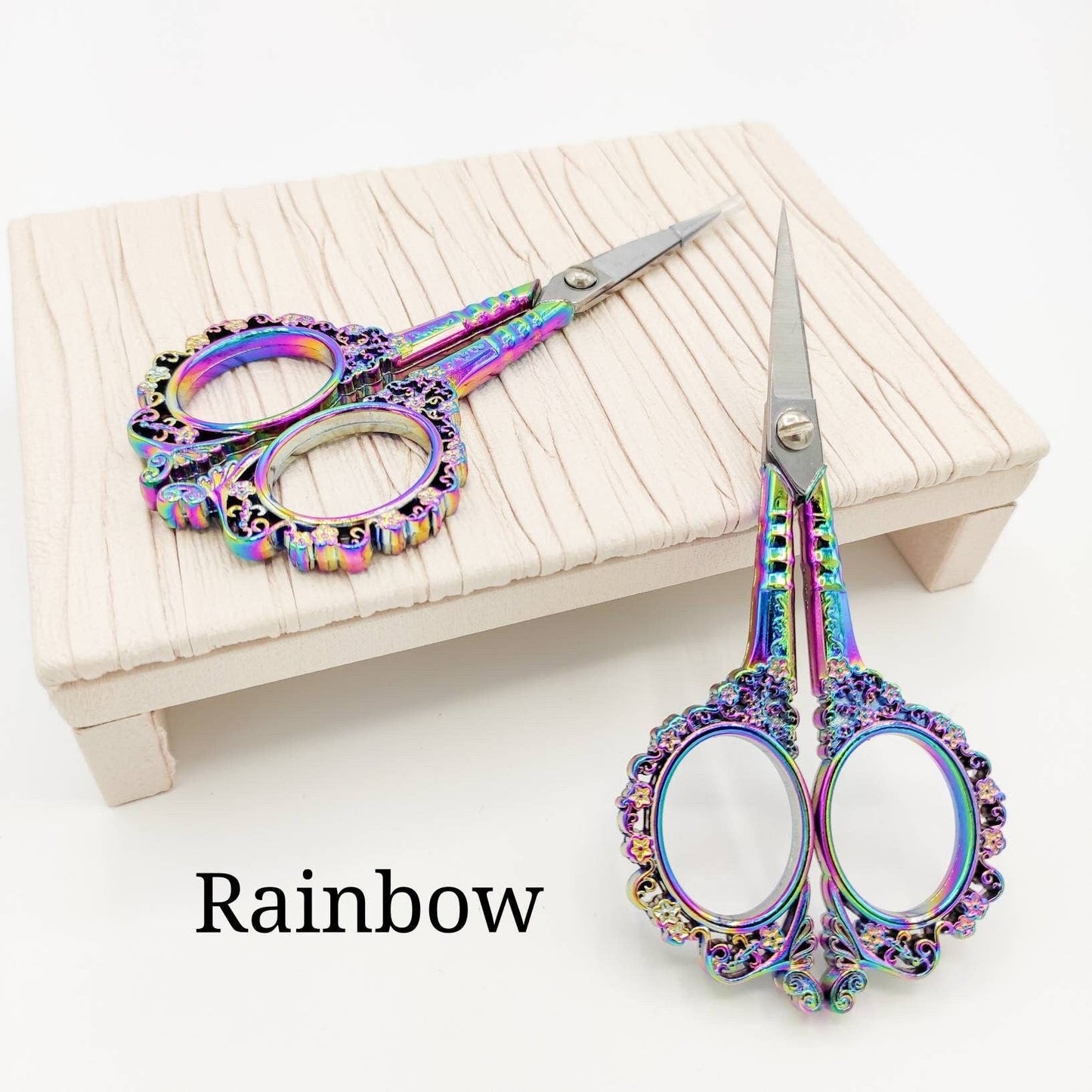 Floral Stainless Steel Scissors