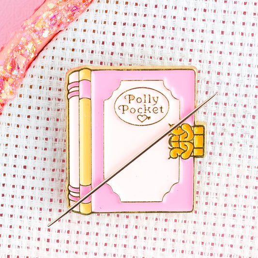 Girl Toy Book Needle Minder Magnet