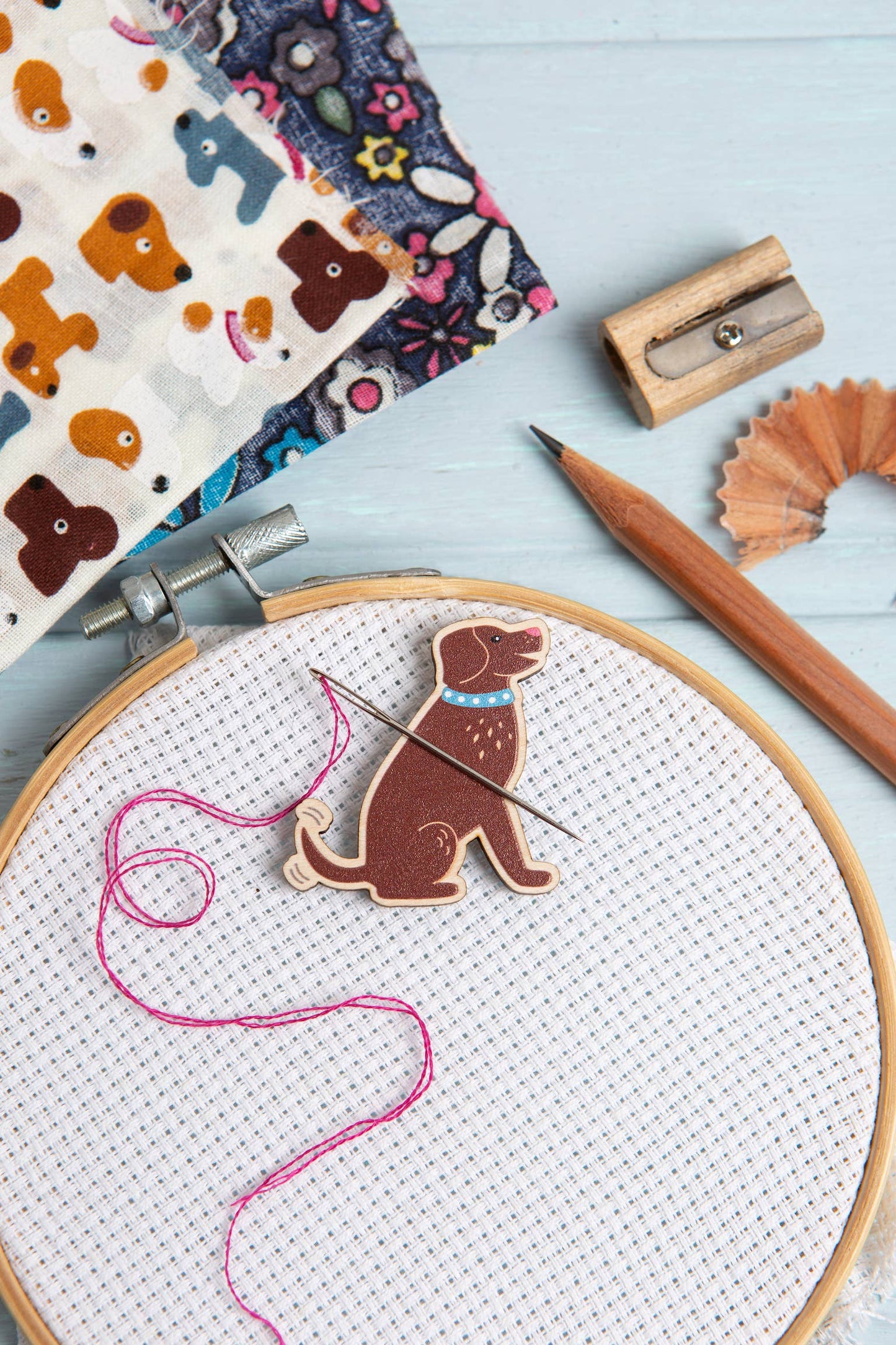 Dog Needle Minder | Gift for Crafters