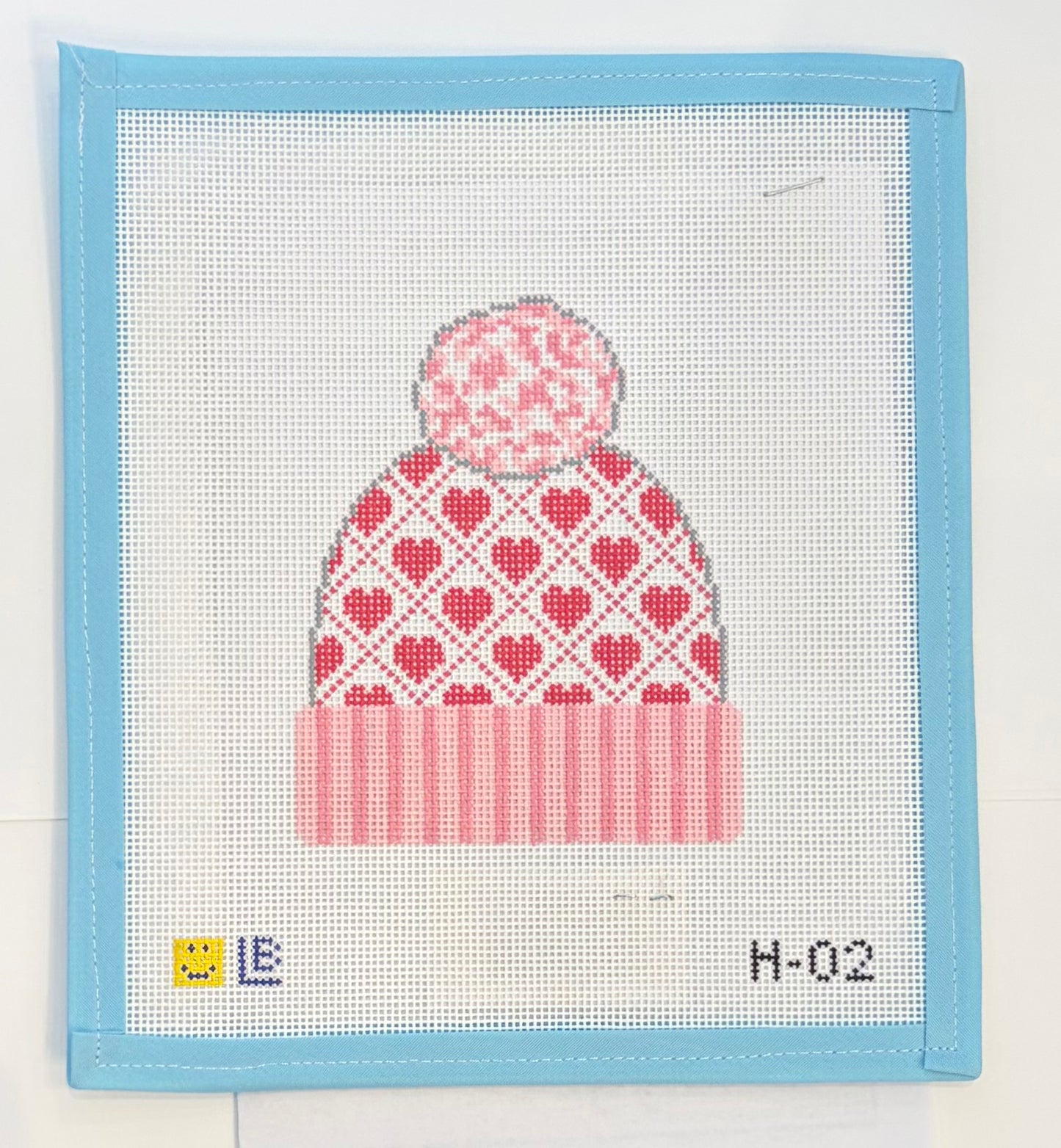 Pink Hearts Beanie