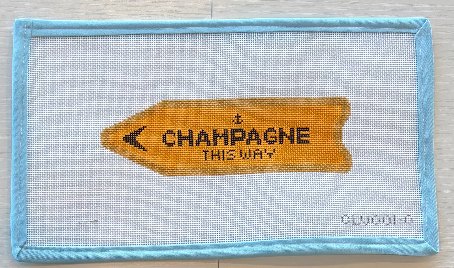 Champagne This Way - Orange