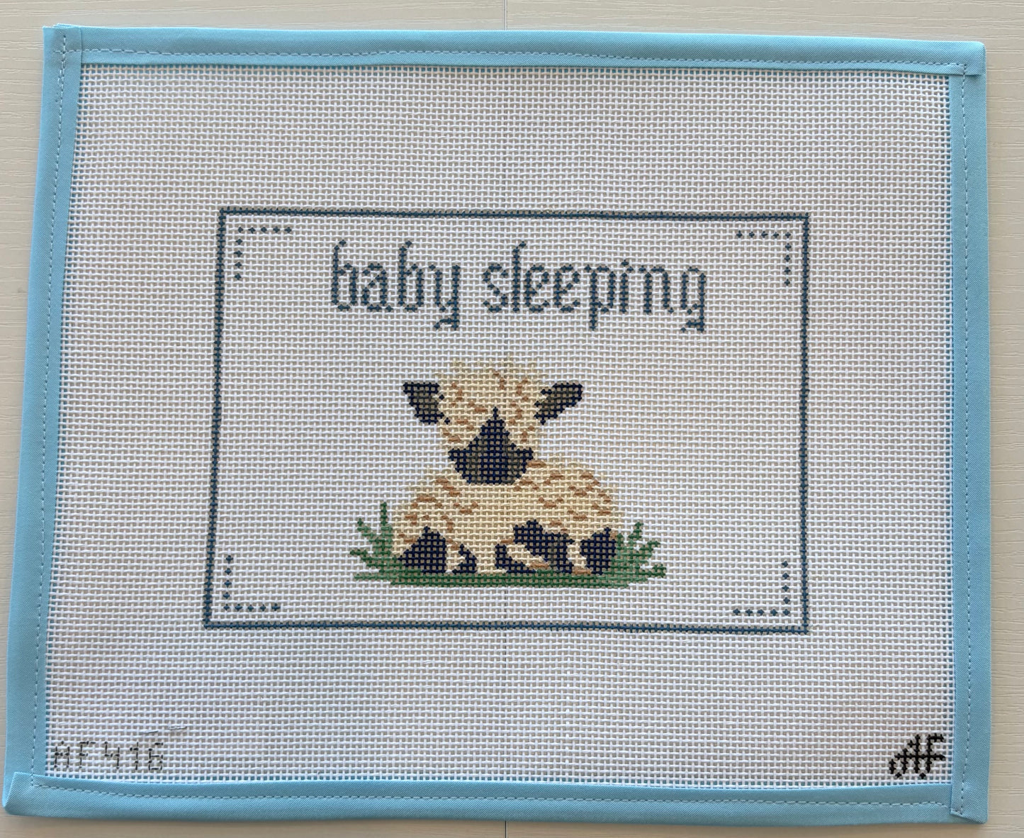 Baby Sleeping Sign- lamb