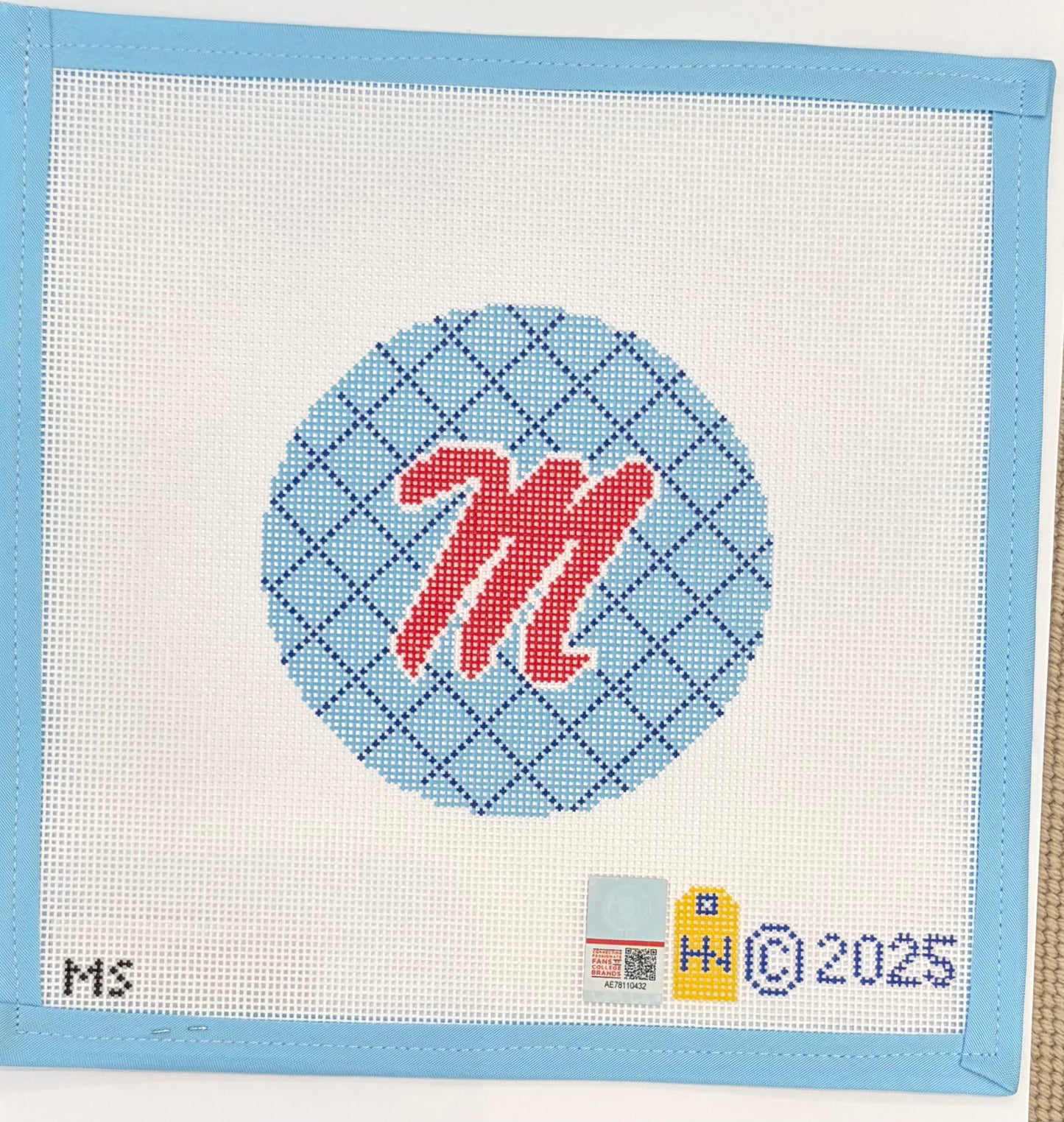 University of Mississippi 4" Round