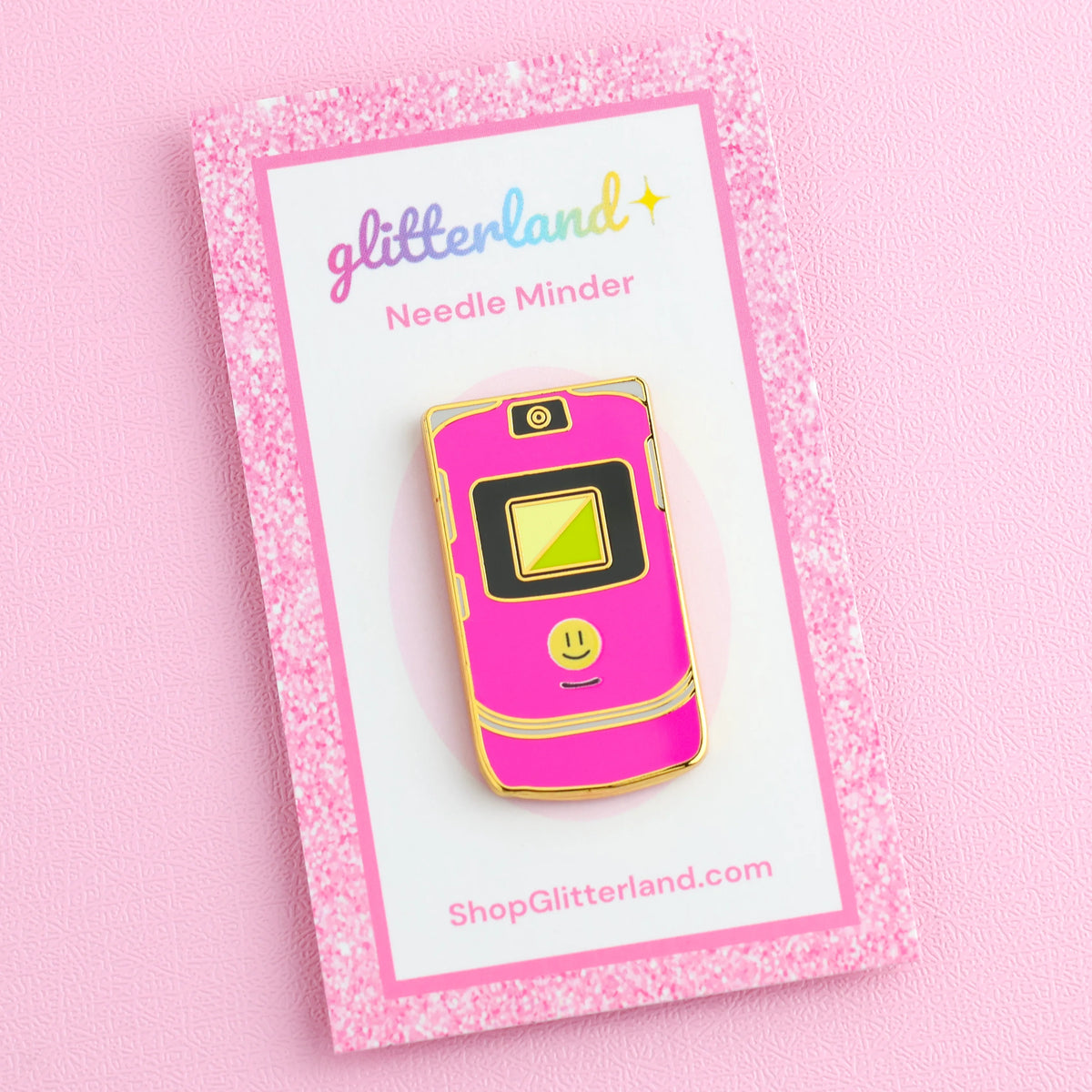 Y2K Flip Phone Needle Minder