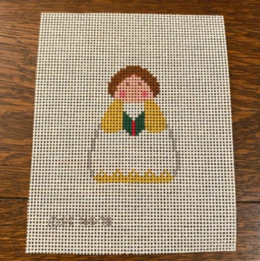Yellow Choir Angel Printed