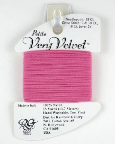 Petite Very Velvet V669 Medium Raspberry