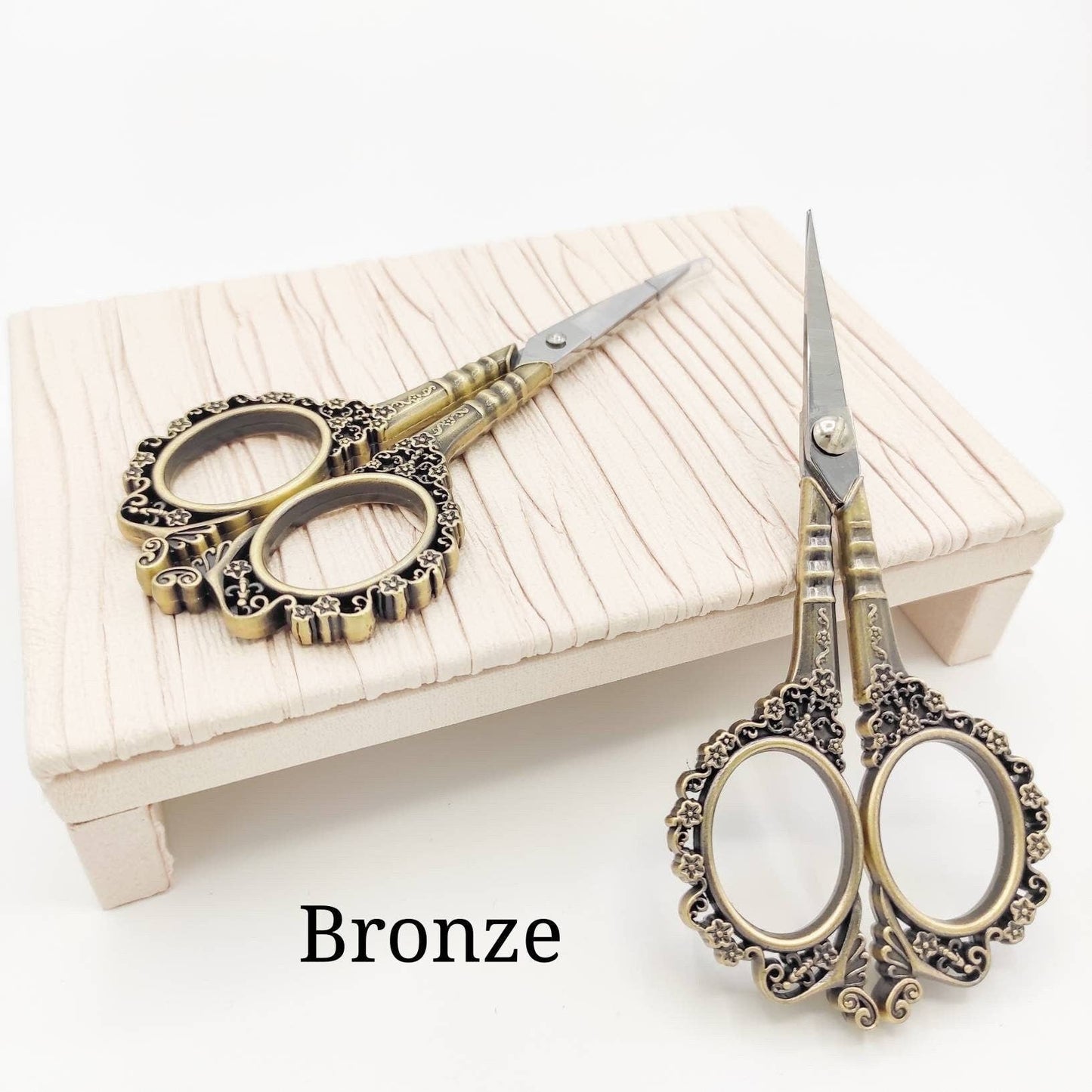 Floral Stainless Steel Scissors