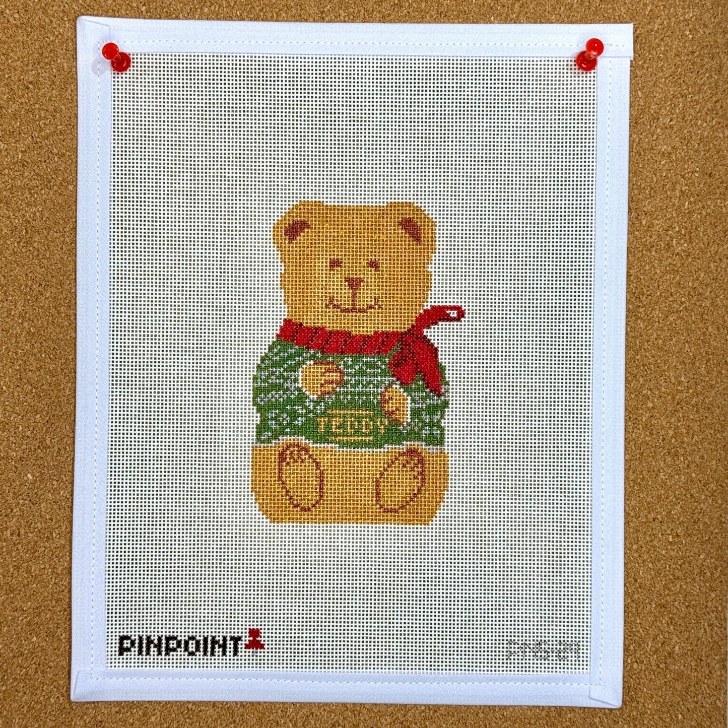 Chocolate Bear-Green Sweater
