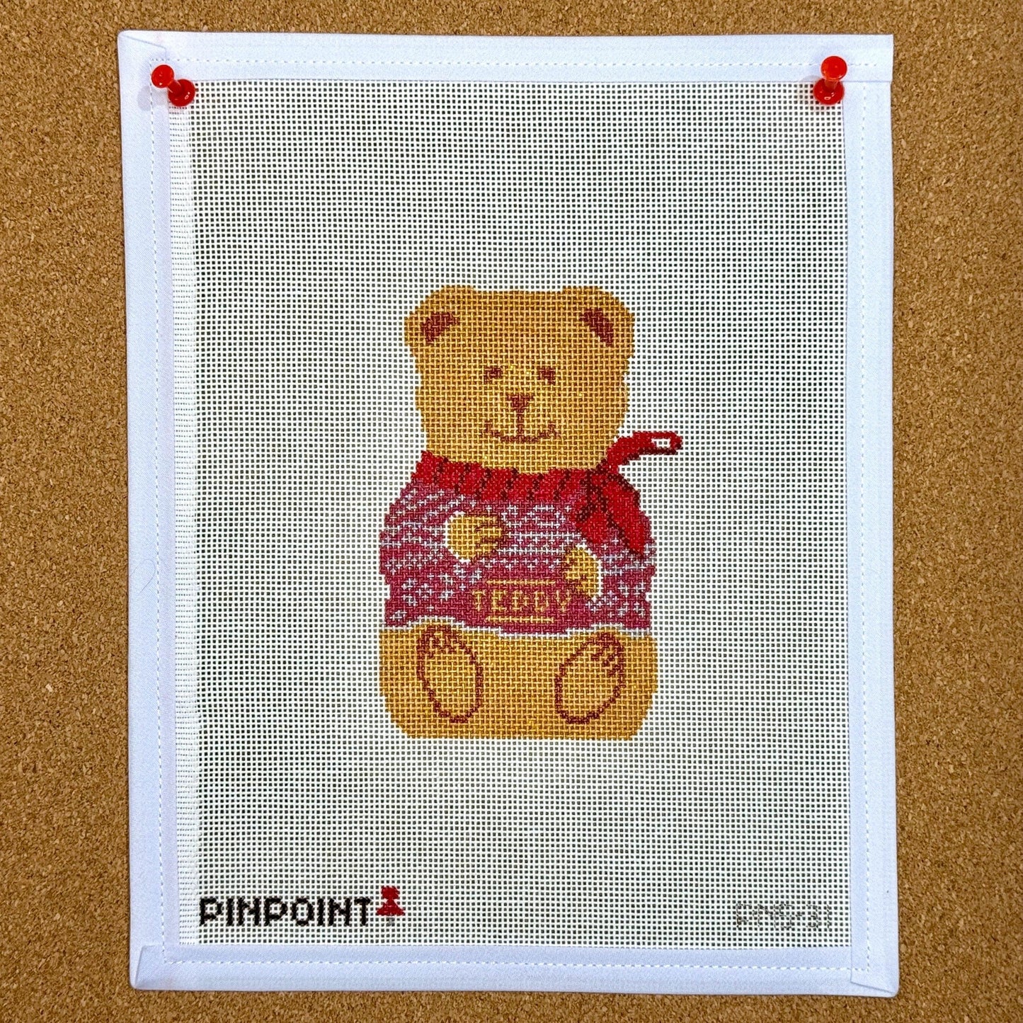Chocolate Bear-Red Sweater