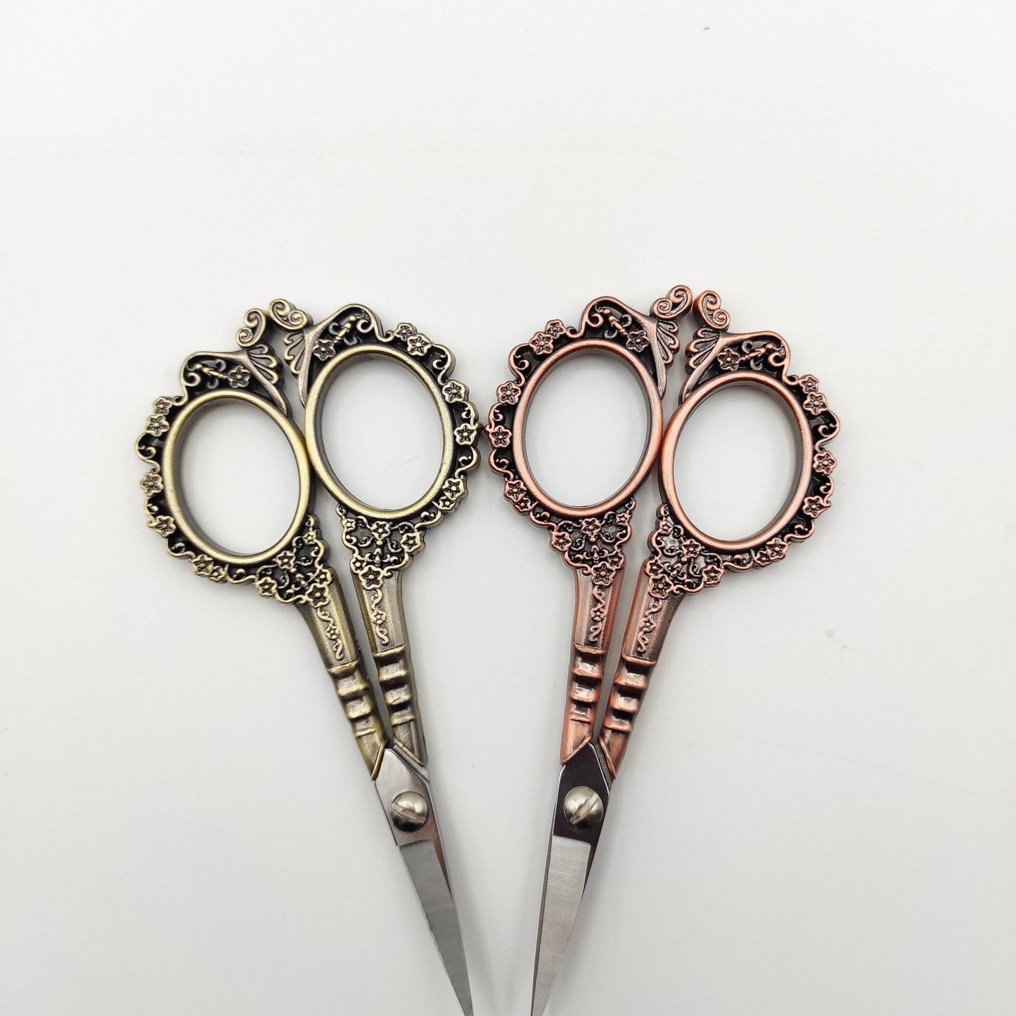Floral Stainless Steel Scissors