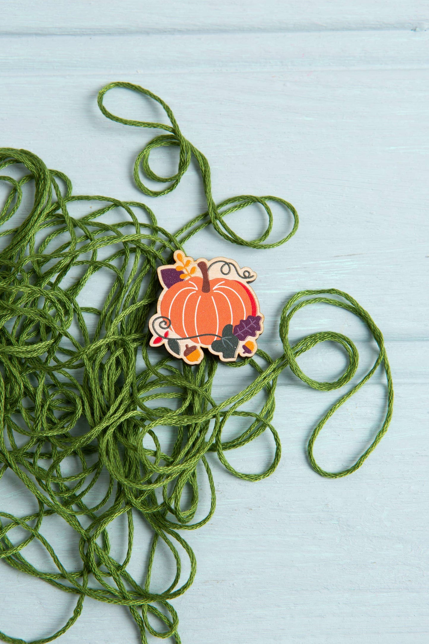 Pumpkin Magnetic Needle Minder | Gift for Crafters