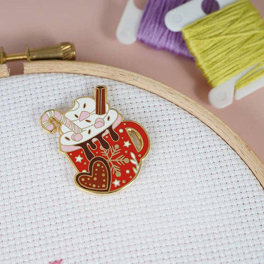Hot Chocolate Needle Minder