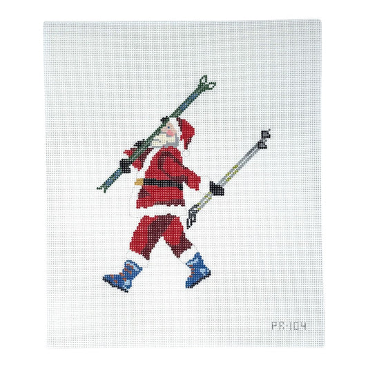 Santa Skier