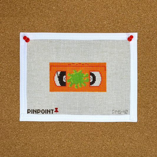 90s Orange VHS Tape 18