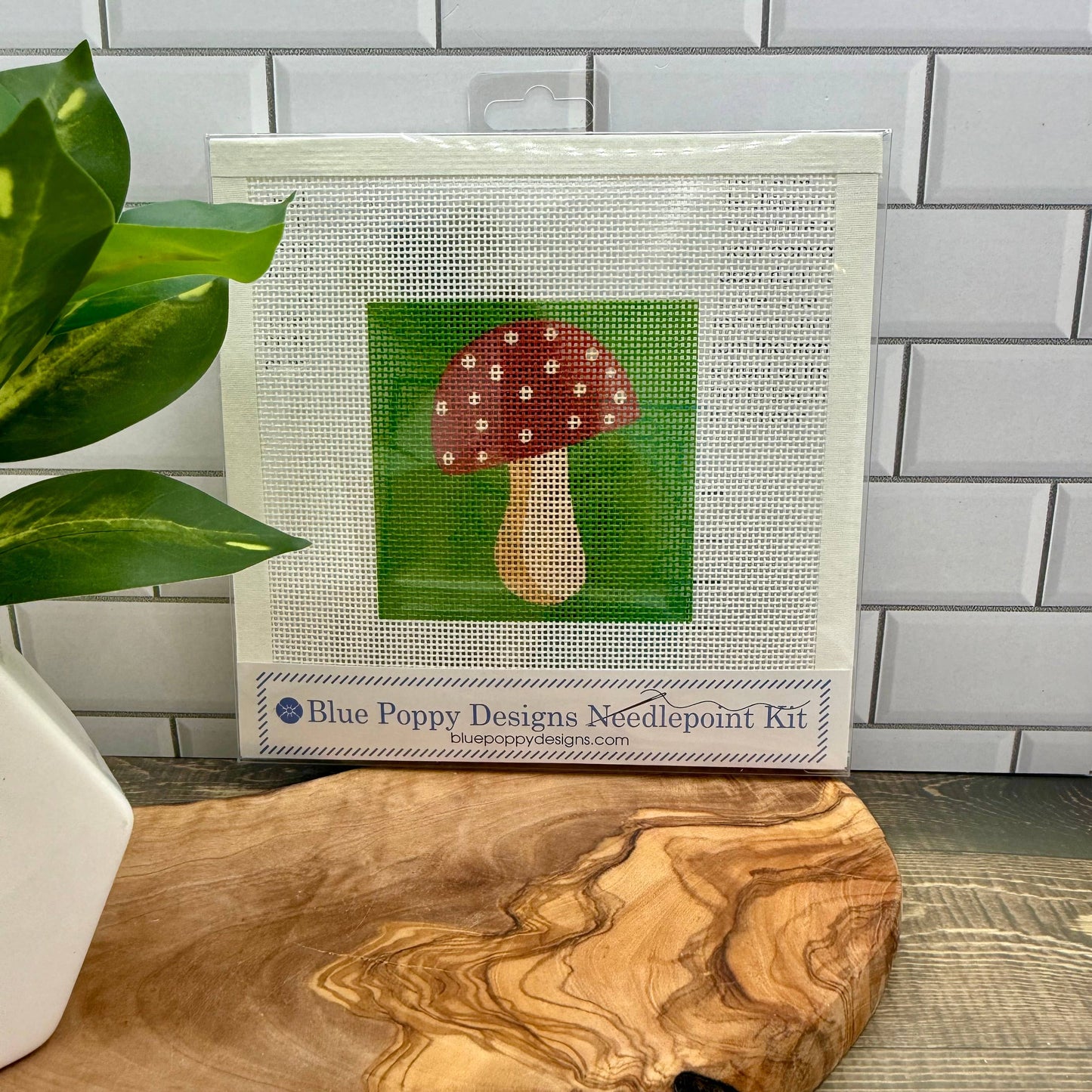 Mushroom Needlepoint Design