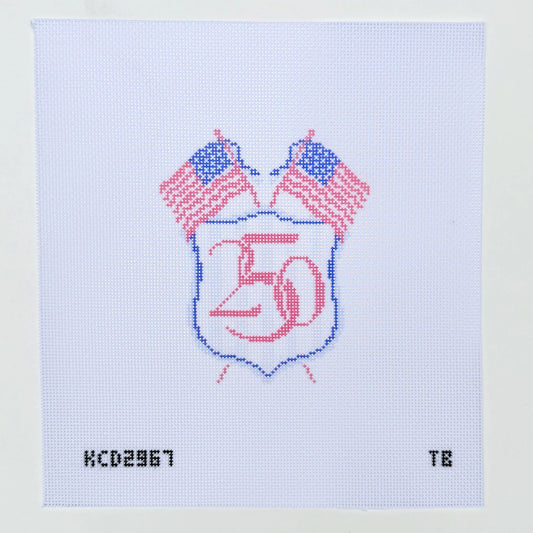 250th Anniversary Crest Printed Canvas