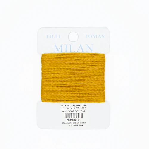Milan Card 2597 Goldenrod