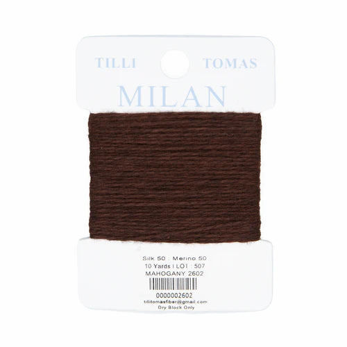 Milan Card 2602 Mohogany