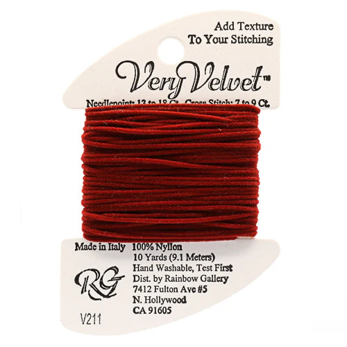 Very Velvet V211 Brick Red