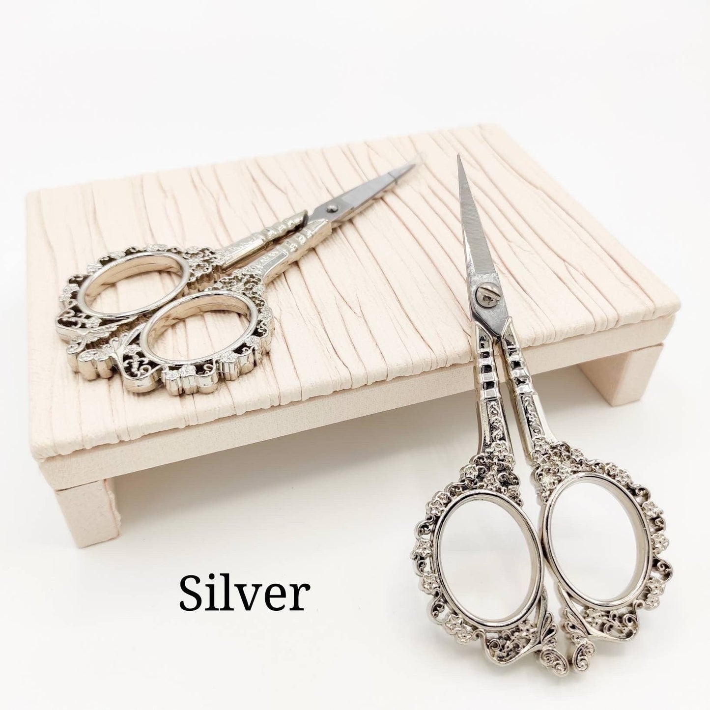Floral Stainless Steel Scissors