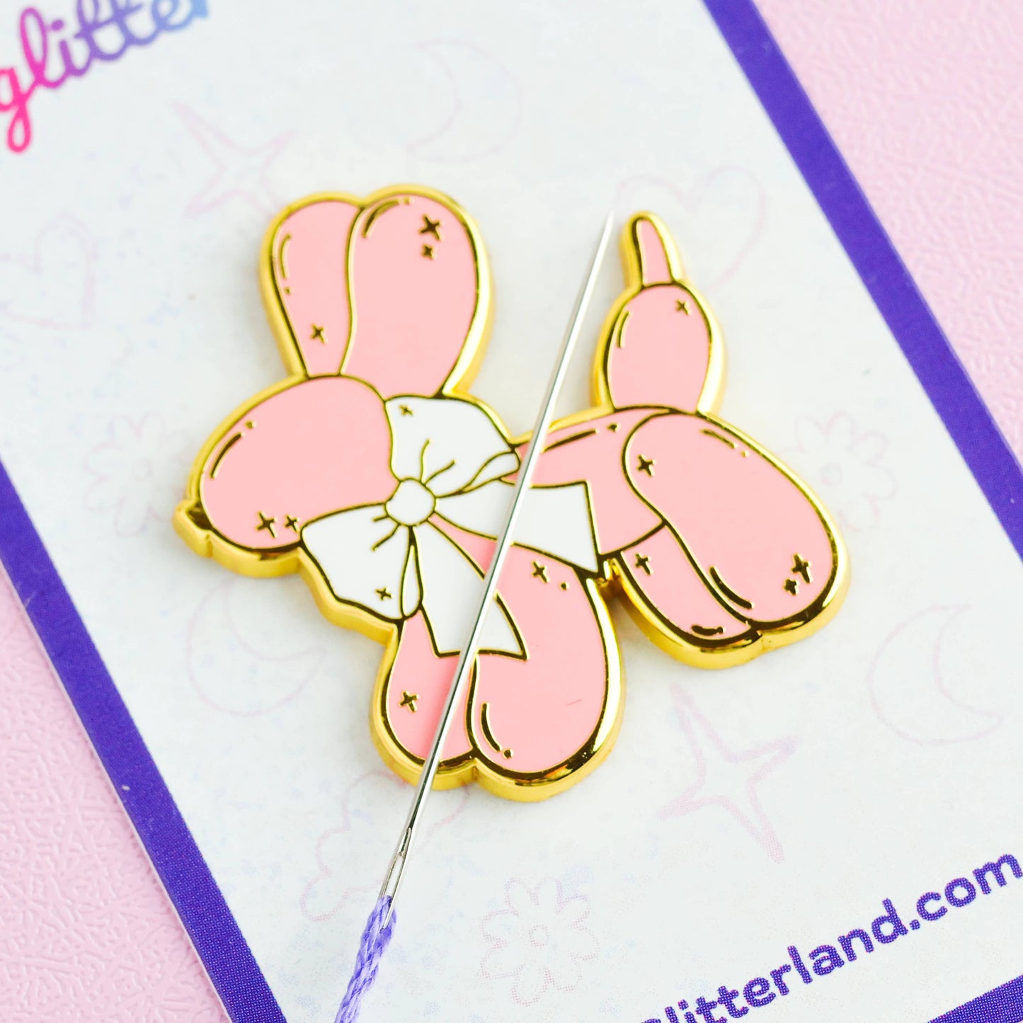 Balloon Dog Needle Minder Magnet