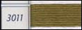 DMC 5 Pearl Cotton 3011 Dark Khaki Green