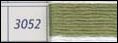 DMC 5 Pearl Cotton 3052 Med. Green Gray