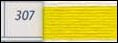 DMC 5 Pearl Cotton 307 Lemon