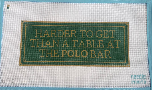 Harder than Polo Bar