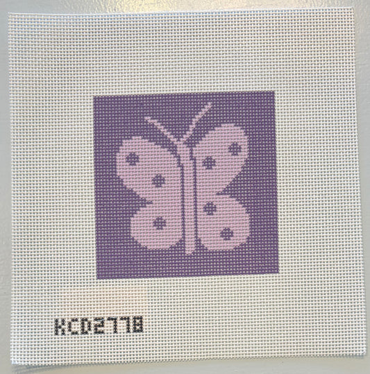 Butterfly Printed Square