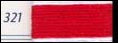 DMC 5 Pearl Cotton 321 Red