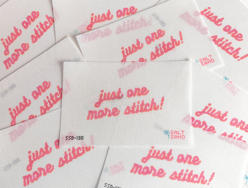 Just One More Stitch