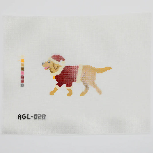 Santa Golden Retriever