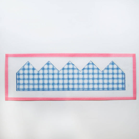 Gingham Birthday Crown Canvas
