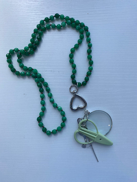 Gemstone Chatelaine Liz's Irish Green