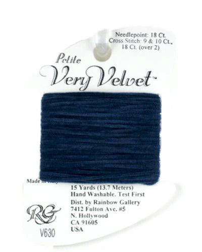 Petite Very Velvet V630 Navy