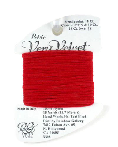 Petite Very Velvet V632 Brite Red