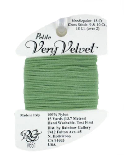 Petite Very Velvet V651 Sage Green