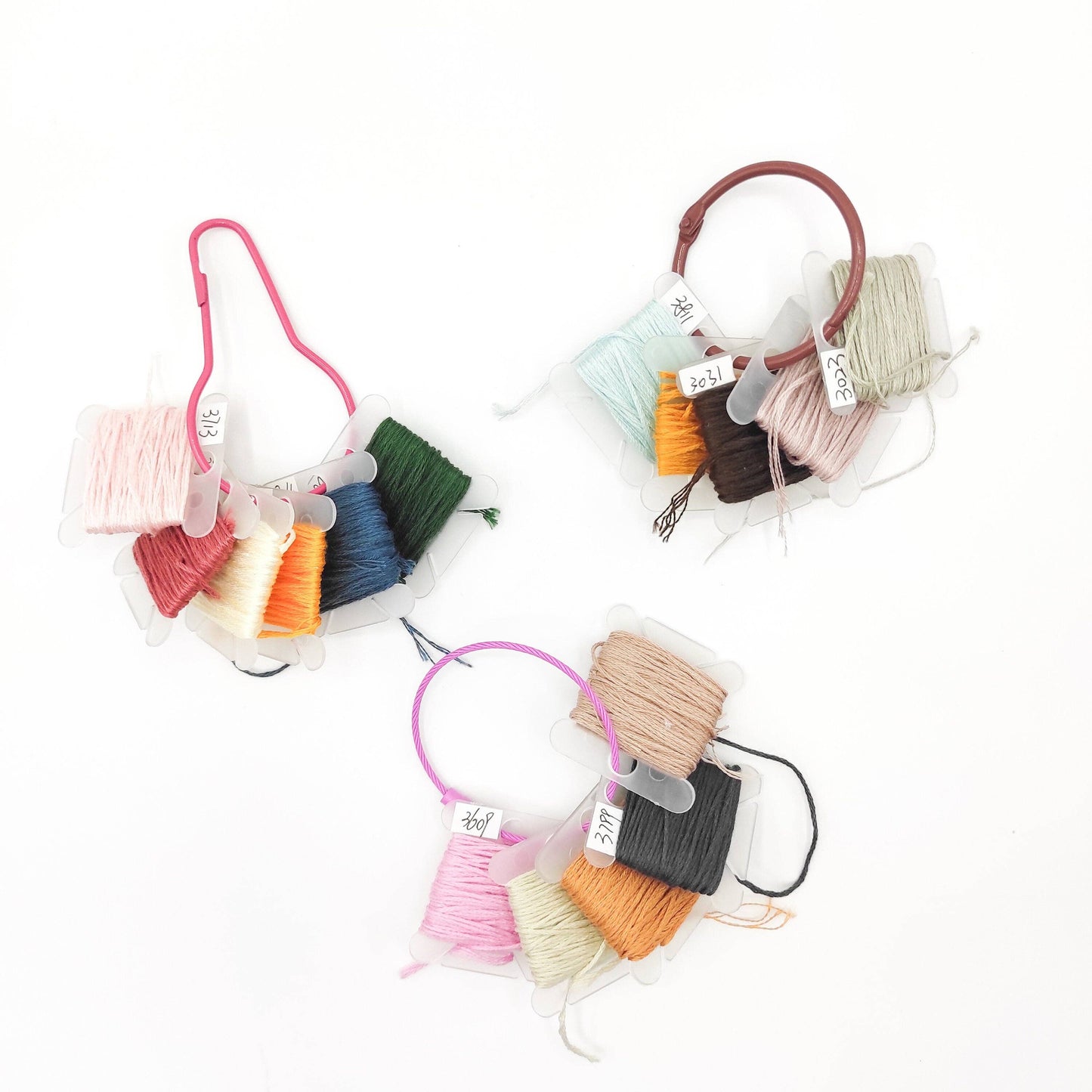 Floss bobbin Holder Ring-Stylish Solution for Thread Storage