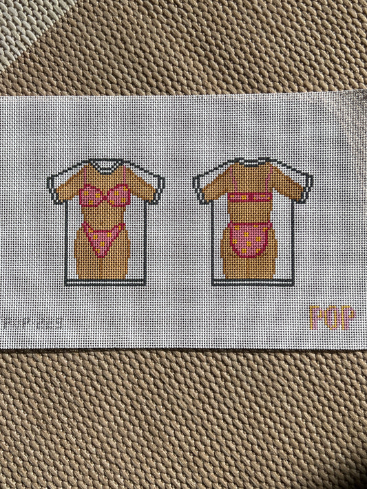 POP 229 Bikini Shirt   Pink