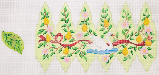 Christmas Pear Ornament-Day 7 Swans-a-swimming